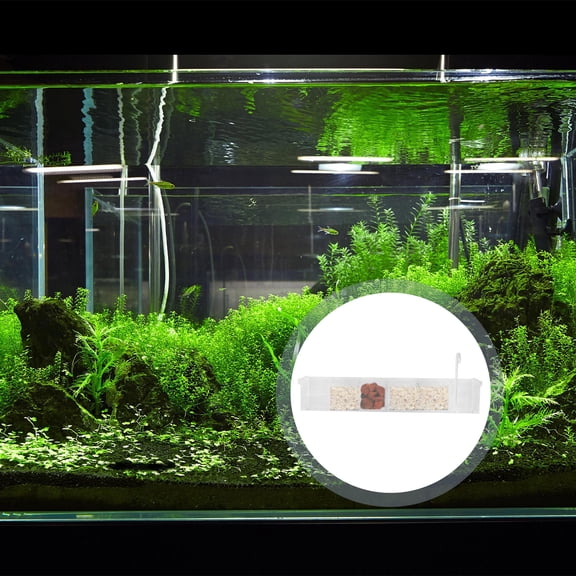 UPKOCH 1Set Rectangular Aquarium Filtration Apparatus for Fish Tank Separation and Purification