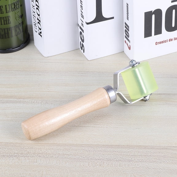 UPKOCH 1Set Round Metal Roller for Patching and Air Removal