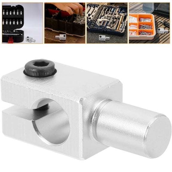 UPKOCH 1Set Silver Cantilever Angle Adjustment Bracket with Optical Shaft Locking and Stabilization 1.18X0.47X0.43In
