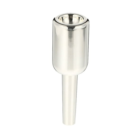 UPKOCH 1Set Silver Trumpet Mouthpiece for Players with Excellent Sound 3.4X1X1In