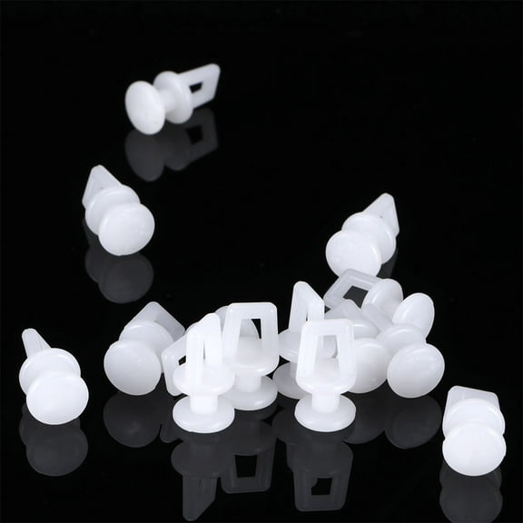 UPKOCH 200 Pcs Curtain Wheel Plastic Rollers Slide Smoothly for Windows