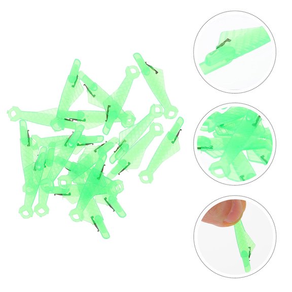 UPKOCH 20Set Hand Sewing Needle Threaders for DIY Craft Projects Light Green ABS for Easy Threading