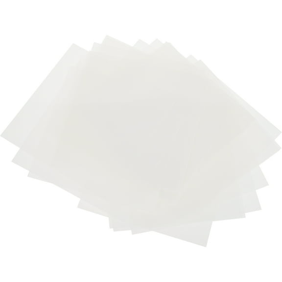 UPKOCH 24Pcs Reusable Stencil Making Sheets for Cutting Machines Art Design Milky White