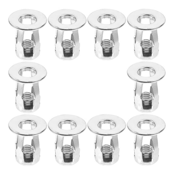 UPKOCH 25Pack Threaded Inserts Wood Galvanized Carbon Steel For Industrial Projects