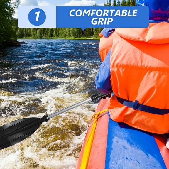 UPKOCH Paddle for Boat Kayak Oars Lightweight Plastic 2 Pairs