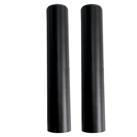 UPKOCH 2Pcs Black Matte Finish Car Window Decals for Front and Rear