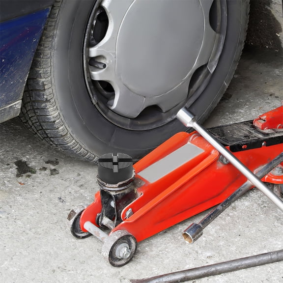 UPKOCH 2Pcs Floor Jack Rubber Pads for Vehicle Owners 3.14X3.14X1.73In
