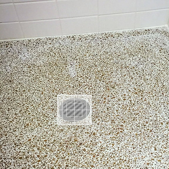 UPKOCH Bathroom Drain Hair Catcher Shower Drain Mesh Hair Catcher White Pe 2Pcs