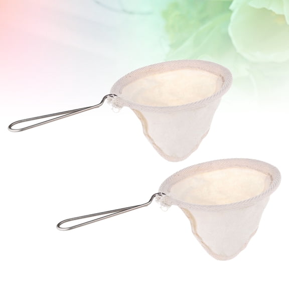 UPKOCH 2Pcs Manual Filter Coffee Maker Reusable for Home Use and Coffee Shops