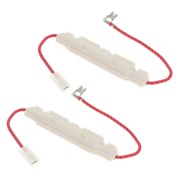 UPKOCH Microwave Oven High Voltage Fuse Plastic 2Pack 1.9x0.6x0.6in