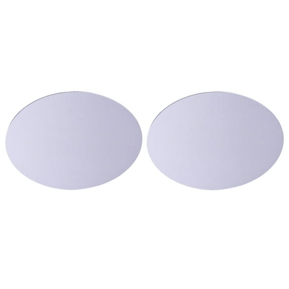 UPKOCH 2Pcs Photography Background Props Plastic Light Grey Round for Photographers