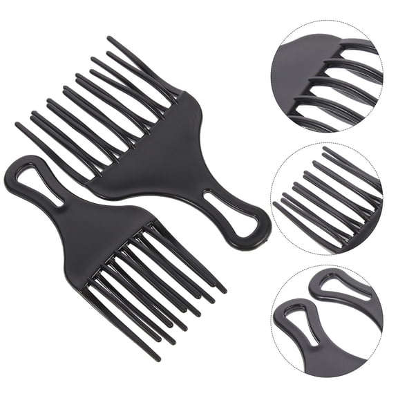UPKOCH 2Pcs Professional Hair Comb Multi Functional Fine Comb for Hair Stylist Use 6.6x2.8x0.4in