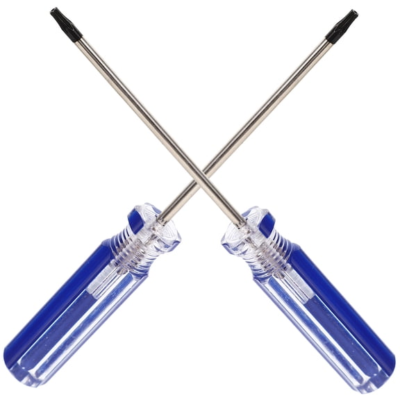UPKOCH 2Pcs Screwdriver Repair Tool for 360 Durable Blue Plastic Handle