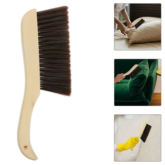 UPKOCH 2Pcs Whisk Broom With Extended Wooden Handle For Effective Cleaning Of Floors And Furniture