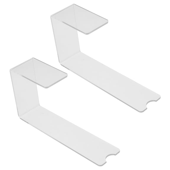 UPKOCH 2Set Shoe Form Holder Clear Shoe Display Stand For Retail Environment Use