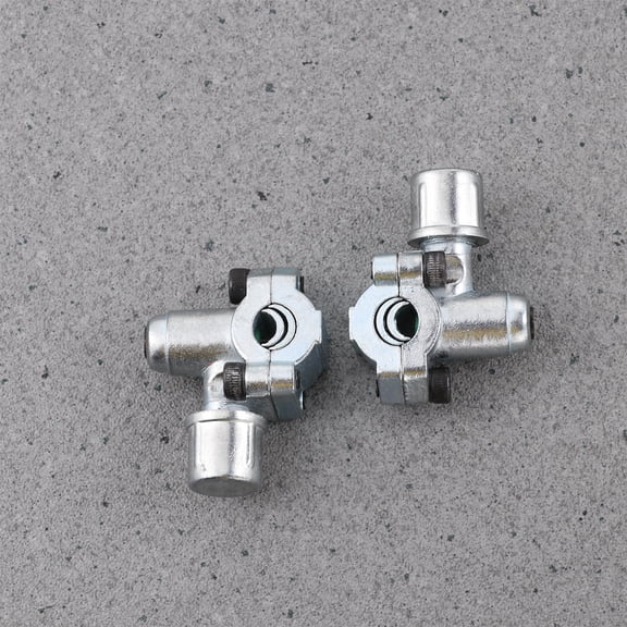 UPKOCH 2pcs Air Conditioning Valve Needle Accessories Silver for Refrigeration Pipes Connector