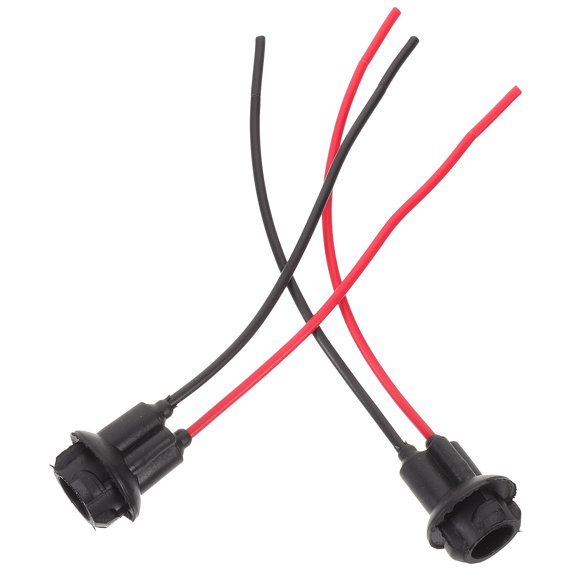 UPKOCH Light Bulb Sockets Car Light Bulb Socket Copper Wire 2Pcs