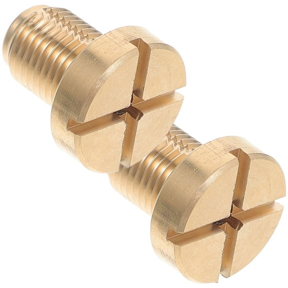 UPKOCH 2pcs Car Coolant Bleeder Screw Rubber Radiator for Engine Protection