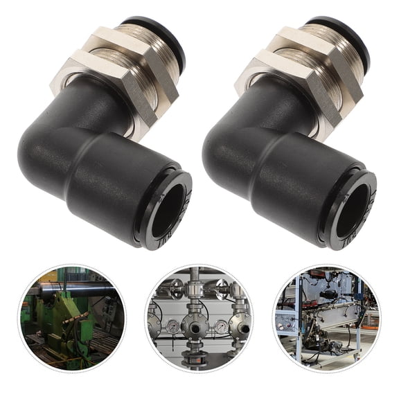 UPKOCH 2pcs Metal Pneumatic Fittings Connector for Pneumatic Tools and Industrial Users