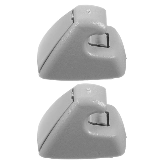 UPKOCH Sunshade Hook Clip Bracket Grey ABS 2Pcs
