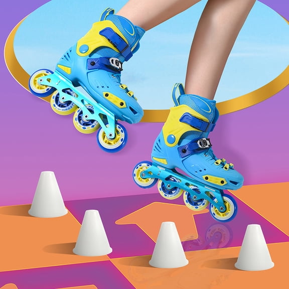 UPKOCH Skating Agility Cones PE Roller-skating Practice Tool Hollow Cones + 1 Bag