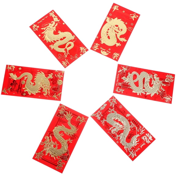 UPKOCH 30Pcs Red Envelope Chinese New Year for Money Storage and Traditional Celebrations