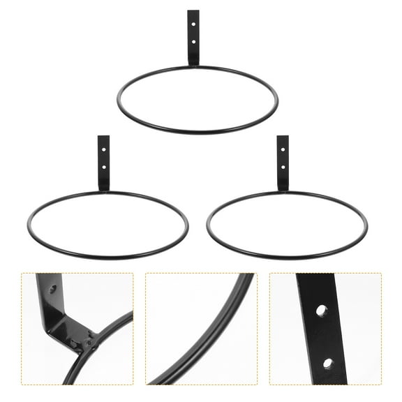 UPKOCH 3Pcs Flower Pot Hangers Wall Mounted for Office Decoration