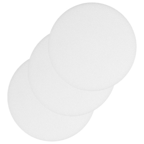 UPKOCH 3Pcs Round Light Shade Diffuser White Plastic Ceiling Lampshades For Bedroom Office