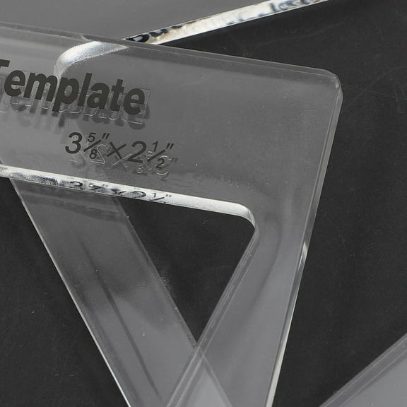 UPKOCH 3pcs Router Tools for Woodworking Transparent Acrylic Professional Design Projects