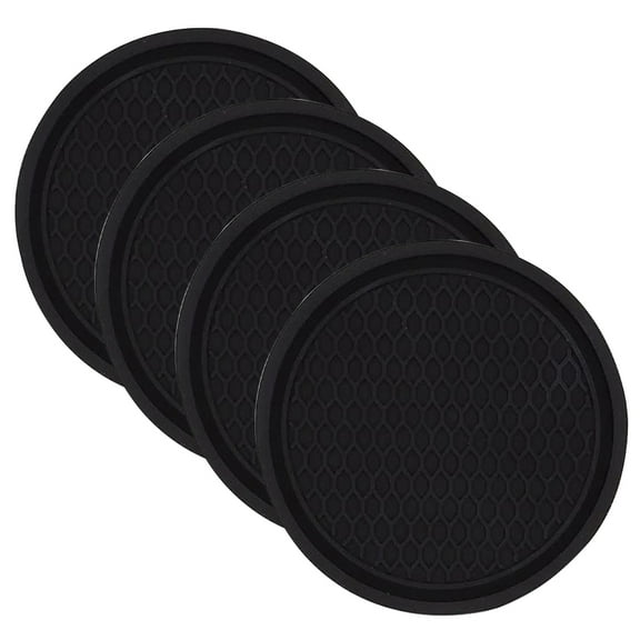 UPKOCH 4Pcs Heat Resistant Coasters PVC Cup Mats for Drinks Home Kitchen Restaurant