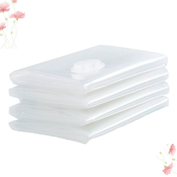 UPKOCH Clothes Vacuum Storage Bags Pouch 4Pcs