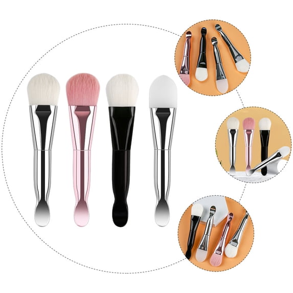 UPKOCH 4pcs Household Mask Brush Mask Applicator Brush Body Lotion Body Smudge Tool