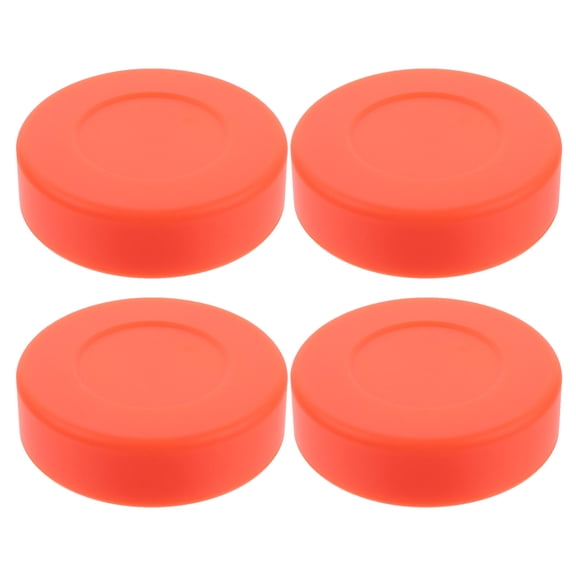 UPKOCH 4Pcs PVC Ice Hockey Puck for Training with Low Friction Sliding
