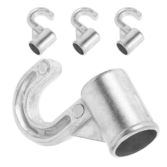 UPKOCH 4pcs J Hooks For Squat Rack Metal Hooks With Space Saving Design For Home Use