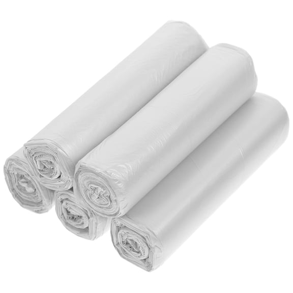 UPKOCH 5 Rolls Trash Bags Bathroom Garbage Bags For Office Home Strong Convenient Wastebasket Liners Starch Based
