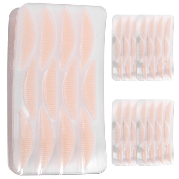 UPKOCH 50 Sheets Double Eyelid Strips Lace Plastic Material Natural Look Eyelid Lifting for Women and Girls