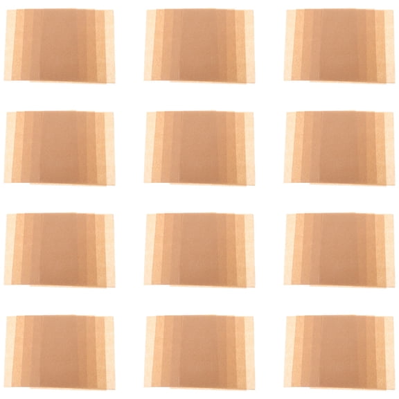 UPKOCH 500Set Oil Absorbing Sheets for Yellow 11.8x5.9x0.04in for Businesses and Home Users