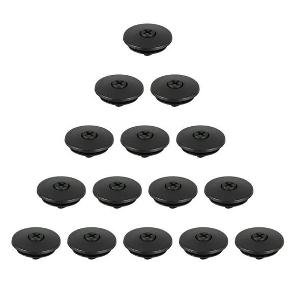 UPKOCH 50Pcs Car Floor Mat Retainers Black Plastic for Car Maintenance