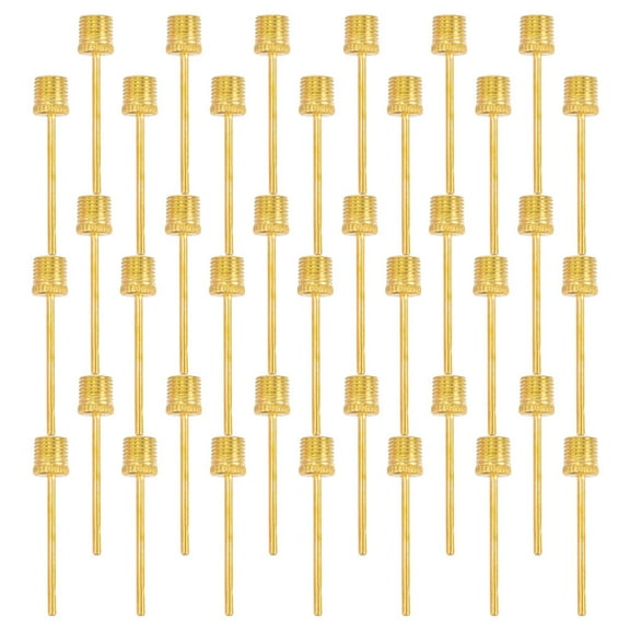 UPKOCH 50Pcs Needle for Ball Pump Stainless Steel Multi-functional Pump Needles