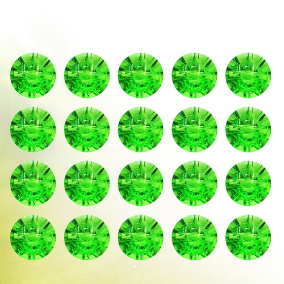 UPKOCH 50pcs Light Green Round Button Craft Fastening for Backpacks Clothing Men