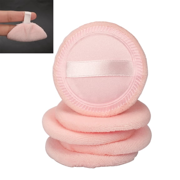 UPKOCH 5Pcs Small Cotton Powder Puff for Foundation Application Girls Home Use