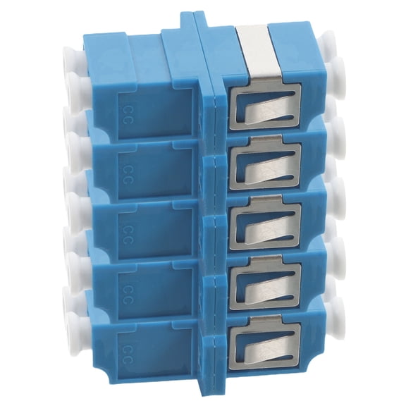 UPKOCH 5pcs Lc To Lc Fiber Coupler Kit Fiber Patch Panel Adapter For Stable Signal Transmission Versatile Use