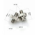 thumbnail image 1 of UPKOCH 6Pcs Cylindrical Screw Adapter for Photography and Videography Tripod Use, 1 of 8