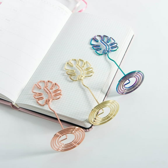 UPKOCH 6Pcs Elegant Metal Memo Holder for Wedding Supplies Name Holders