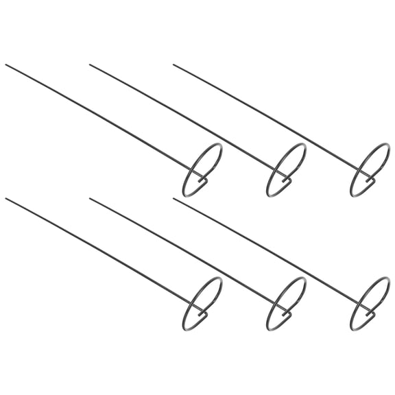 UPKOCH 6Pcs Metal Flower Stand Green Iron Plant Support Racks For Gardening