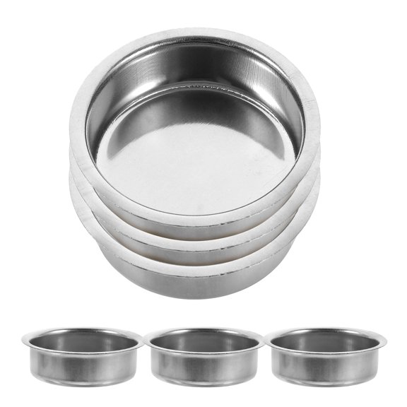UPKOCH 6Pcs Stainless Steel Incense Dish for Arabic Censer Middle Eastern Cultural Experience
