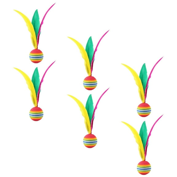 UPKOCH 6pcs Interactive Badminton For Durable Fun Badminton Birdies For And Coordination Practice For Boys