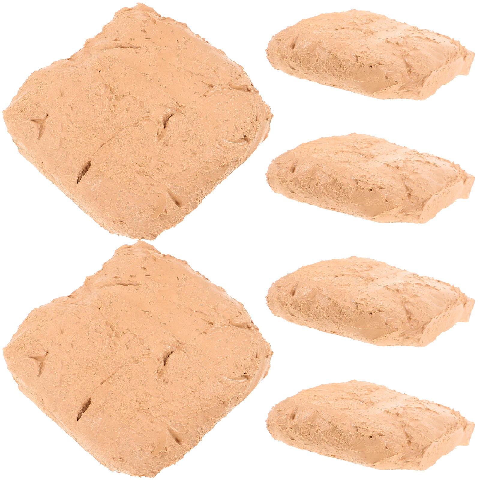 UPKOCH 6pcs Natural Air Dry Clay For Safe Diy Pottery Clay For For Unique Artworks Present For Friends And Family