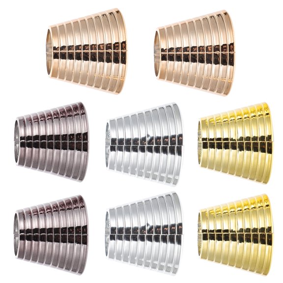 UPKOCH  8 Pcs Elastic Ponytail Cuff Hair Tie Cuffs Holders Grips Braid