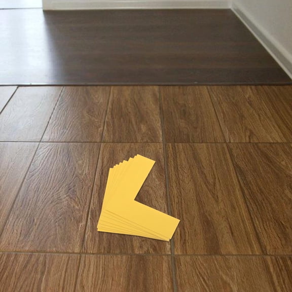 UPKOCH 8PCS Orange PVC Marker for Anti-slip Location Marking in Warehouses